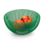Green wire mesh bowl